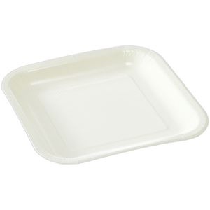 （まとめ）ストリックスデザイン スクエアプレート23cm SD-709 1パック(50枚)【×5セット】