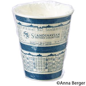 （まとめ）サンナップ エンボスカップ(個包装)House 260ml(9オンス) 1パック(30個)【×3セット】