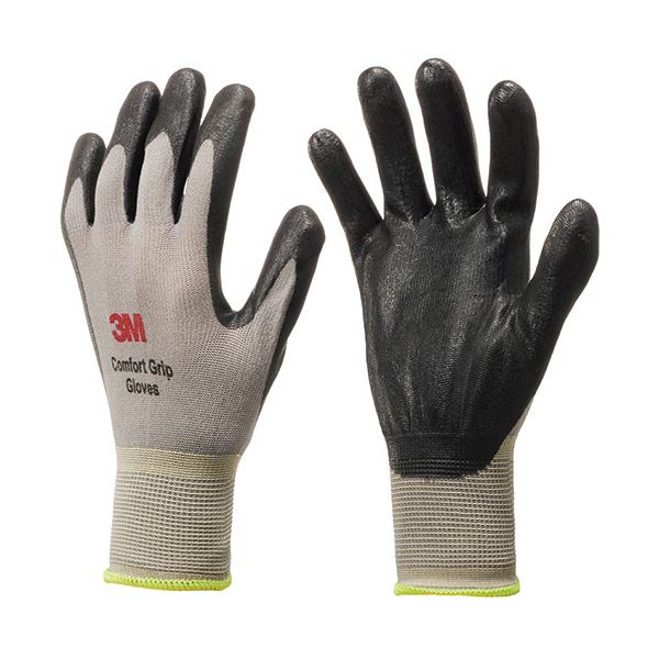 3M 一般作業用コンフォートグリップグローブ M グレー GLOVE GRA M 3P 1パック(3双)