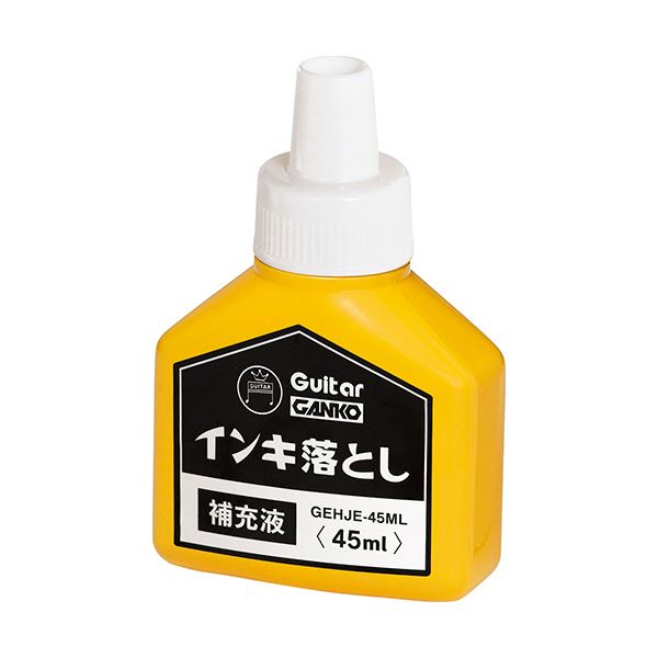 （まとめ）寺西化学 ギターガンコ インキ落とし補充液 45ml GEHJE-45ML 1個【×10セット】