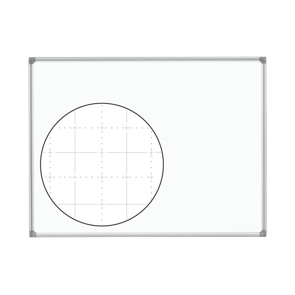 馬印 AXシリーズ 壁掛ホーローホワイトボード 暗線入 1210×920mm AX34XN 1枚