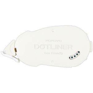 （まとめ）コクヨ テープのり ドットライナー紙配合プラ つめ替え用 8.4mm×16m タ-D400-08-E1 1個【×10セット】