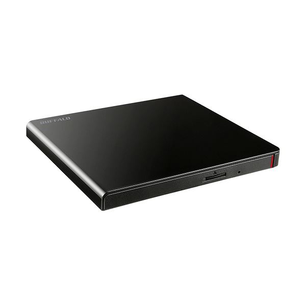 バッファロー USB2.0対応ポータブルDVD 再生/書込ソフト添付 ブラック DVSM-PLS8U2-BKB 1台