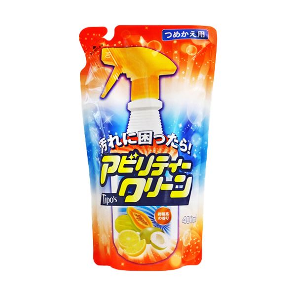 (まとめ）友和 Tipos アビリティークリーン詰替 400ml 1個【×10セット】