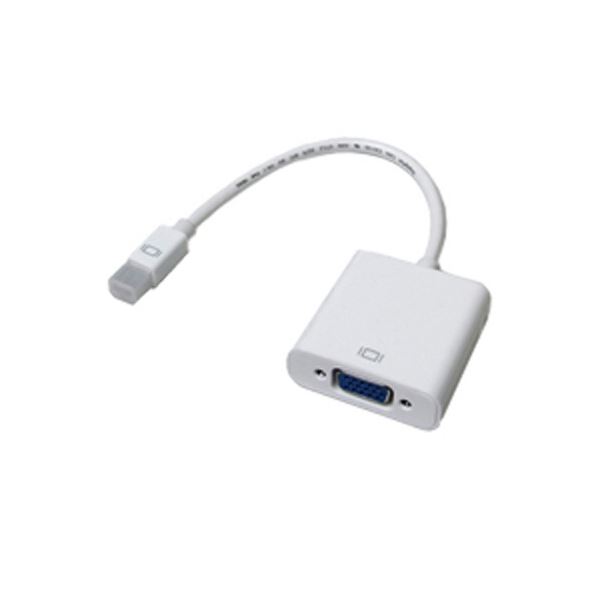 （まとめ） SUREFIREMiniDisplayPort to VGA変換アダプタ VV-MDPVGA-W-DO 1個 【×3セット】