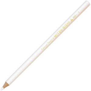 (まとめ) 三菱鉛筆 色鉛筆880級 白K880.1 1ダース(12本) 【×10セット】