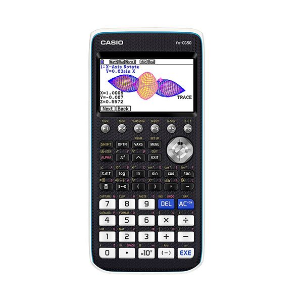 カシオ カラーグラフ関数電卓 10桁ハードケース付 fx-CG50-N 1台