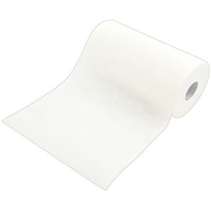 （まとめ） シンメイ 抗菌カウンタークロスロールタイプ 厚手 60カット ホワイト 1巻 【×10セット】