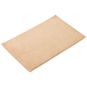 （まとめ） オーミケンシ ホテル仕様バスマット45×70cm モカ 1枚 【×10セット】