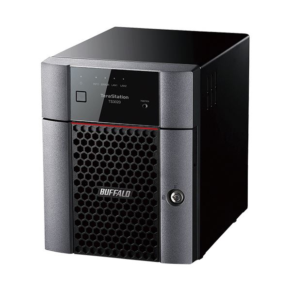 バッファロー TeraStationNAS専用HDD搭載 法人向けNAS デスクトップモデル 4ドライブ 16TB TS3420DN1604 1台