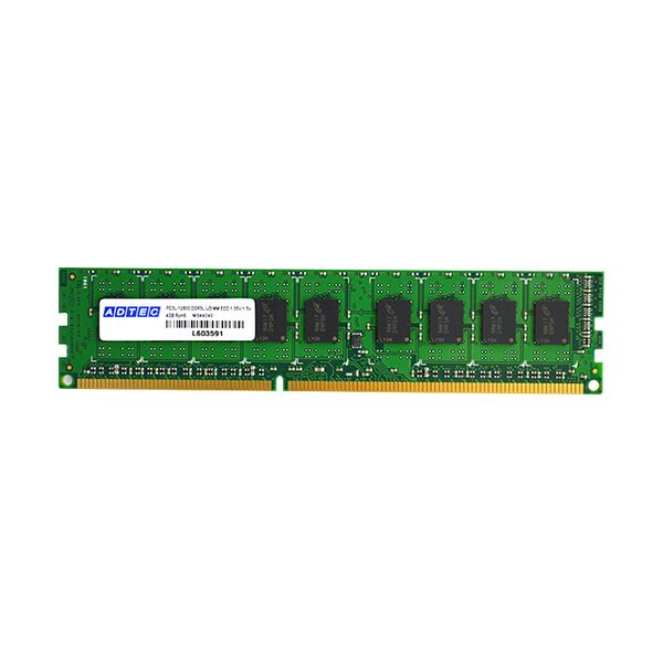 アドテック DDR3 1333MHzPC3-10600 240Pin Unbuffered DIMM ECC 8GB×2枚組 ADS10600D-E8GW1箱