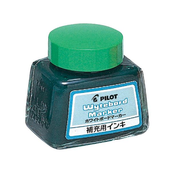 パイロットホワイトボードマーカー補充インキ 30ml グリーン WBMA-40RF-G 1セット(10個)