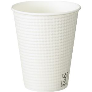 サンナップ エンボスカップ ホワイト260ml(9オンス) 1セット(1000個:40個×25パック)