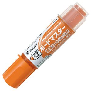 （まとめ） パイロットボードマーカー ボードマスター 太字丸芯 オレンジ WMBM-18BM-O 1本 【×10セット】