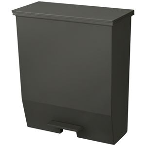 リスHOME＆HOME 通路で使えるペダルダストボックス 45L ダークグレー DS-980-145-5 1台