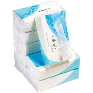 （まとめ） 大王製紙エリエールティシューソフトパック 160組／個 1パック（8個） 【×5セット】