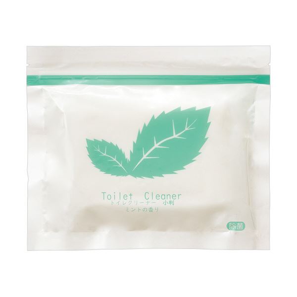 （まとめ） TANOSEEトイレクリーナー チャック袋タイプ ミント 小判 1パック（20枚） 【×10セット】