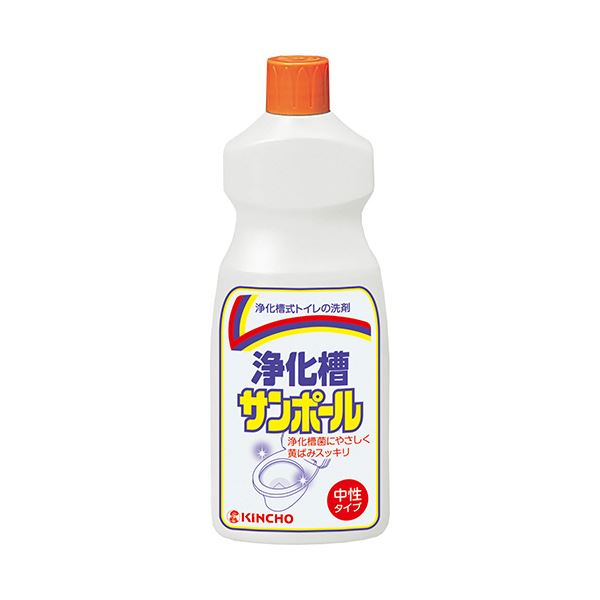 （まとめ） 大日本除蟲菊KINCHO 浄化槽サンポール 500ml 1本 【×5セット】