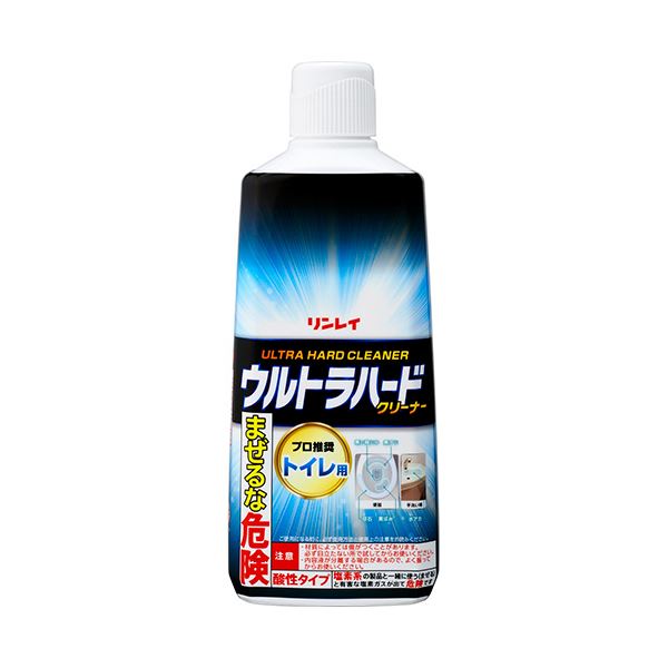 （まとめ） リンレイウルトラハードクリーナー トイレ用 500g 1本 【×5セット】