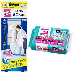 花王 クイックルミニワイパー+トイレクイックルつめかえ用セット 1セット