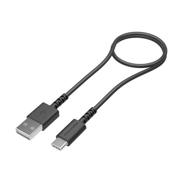 （まとめ） 多摩電子工業USB2.0 Type-C／USBケーブル ブラック 50cm TH223CA05K 1本 【×2セット】