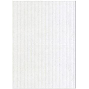 （まとめ） ヒサゴカラーダンボール リップルボード B3 ホワイト RB10 1パック（3枚） 【×5セット】