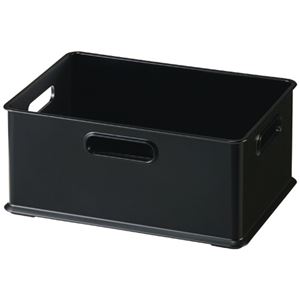 （まとめ） サンカ squ+ナチュラ インボックス S ブラック NIB-SBK 1個 【×5セット】