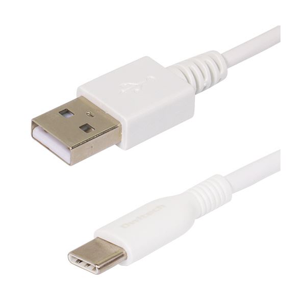 （まとめ） オウルテックやわらかく断線に強い 高い耐久性と柔軟性を併せ持つUSB Type-Cケーブル ホワイト 0.5m OWL-CBKCASR5-WH1本 【×2セット】