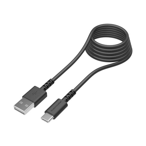 （まとめ） 多摩電子工業USB2.0 Type-C／USBケーブル ブラック 2.0m TH223CA20K 1本 【×2セット】