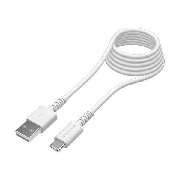 （まとめ） 多摩電子工業USB2.0 Type-C／USBケーブル ホワイト 2.0m TH223CA20W 1本 【×2セット】