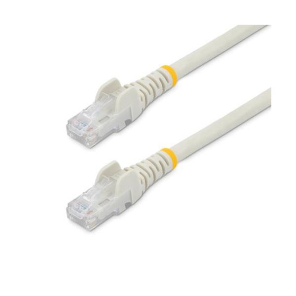 StarTech.com カテゴリ6 LANケーブル RJ45モールドコネクタ 1m ホワイト N6PATC1MWH 1本