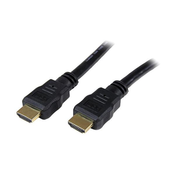 StarTech.com ハイスピードHDMIケーブル 4K対応HDMI（オス）-HDMI（オス）ケーブル 1m ウルトラ／UltraHD HDMM1M 1本