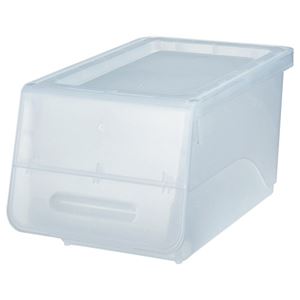 サンカ squ+ナチュラ フロック 浅型スリム クリア NFR-S23CL 1個