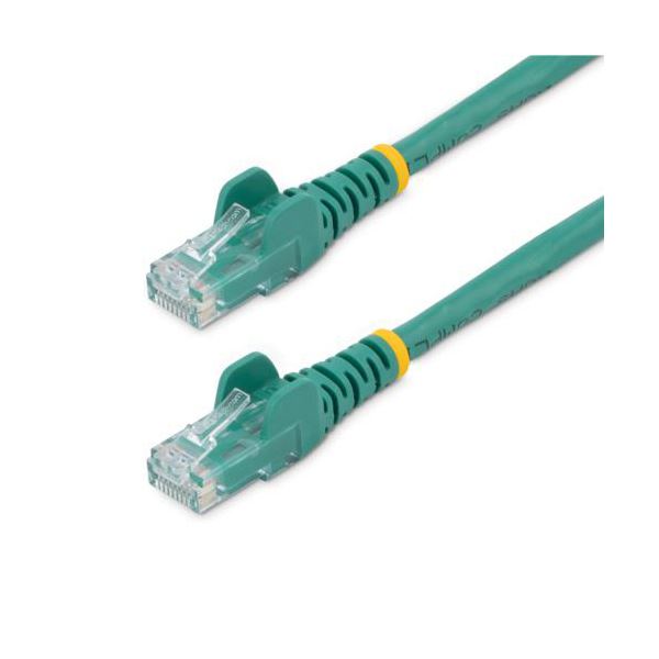 StarTech.com カテゴリ6 LANケーブル RJ45モールドコネクタ 2m グリーン N6PATC2MGN 1本