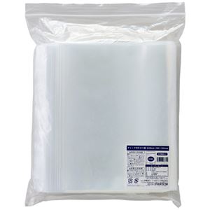 伊藤忠リーテイルリンク チャック付ポリ袋 0.08×240×340mm CHB80-J 1パック（100枚）