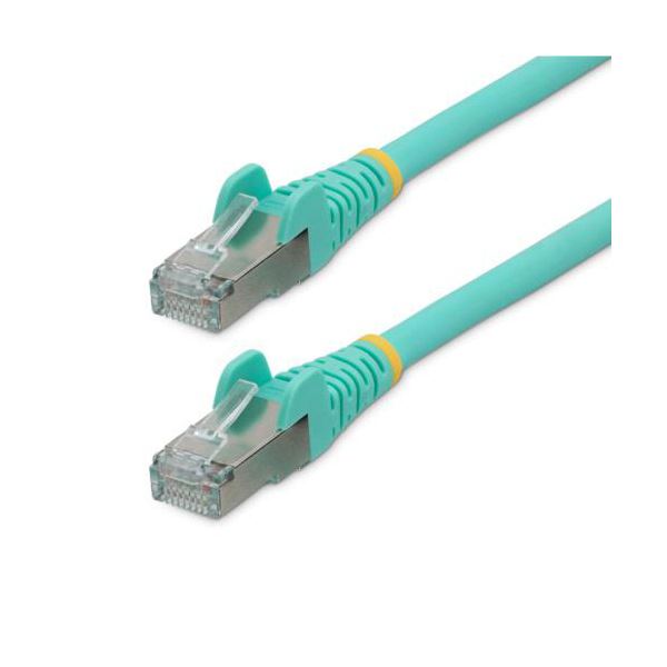 StarTech.com カテゴリー6A LANケーブル 50cm アクア NLAQ-50C-CAT6A-PATCH 1本