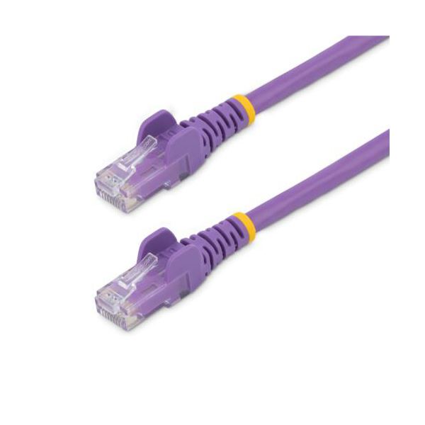 StarTech.com カテゴリ6 LANケーブル RJ45モールドコネクタ 3m パープル N6PATC3MPL 1本