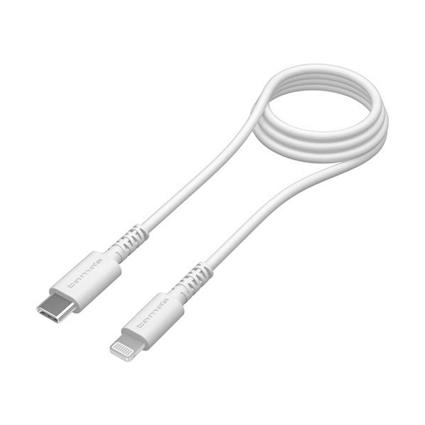 多摩電子工業USB Type-C to Lightningケーブル ホワイト 1.0m TH212LC10W 1本