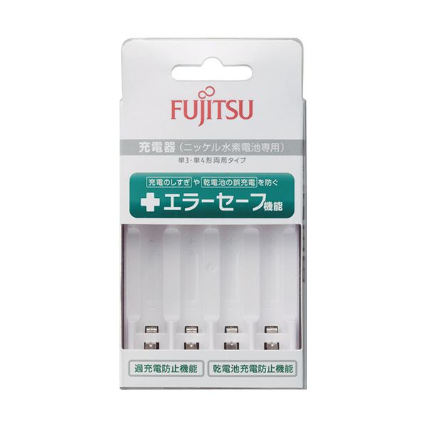 FDK 富士通ニッケル水素電池専用 スタンダード充電器 単3形・単4形用 FCT345F-JP（FX） 1個