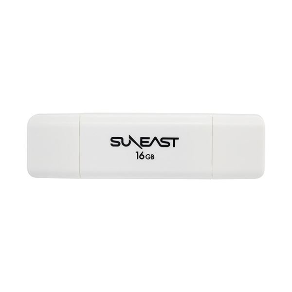 （まとめ） 旭東エレクトロニクス SUNEAST USB3.2 フラッシュメモリ Type-A・Type-C 両搭載タイプ 16GBSE-USB3.0-016GC1 1個 【×3セット】