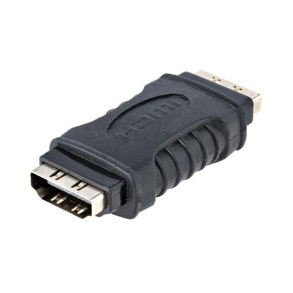 StarTech.com HDMI 中継コネクター メス-メス ブラック GCHDMIFF 1個