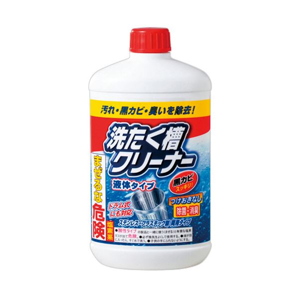 （まとめ） 日本合成洗剤洗濯槽クリーナー 液体タイプ 550g 1本 【×10セット】