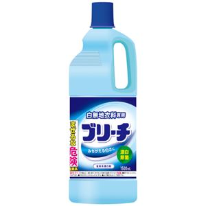（まとめ） ミツエイ衣類用漂白剤ブリーチ 1500ml 1本 【×5セット】