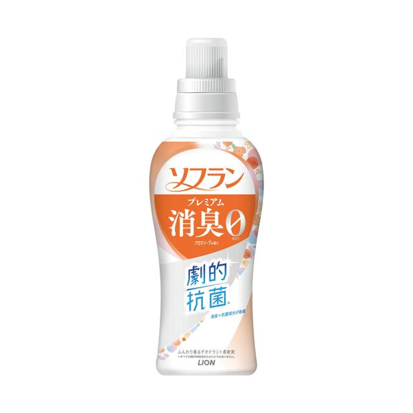 （まとめ） ライオン ソフランプレミアム消臭 アロマソープの香り 本体 510mL 1本 【×5セット】