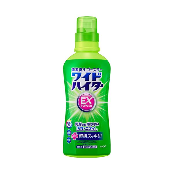 （まとめ） 花王ワイドハイターEXパワー 本体 560ml 1本 【×5セット】