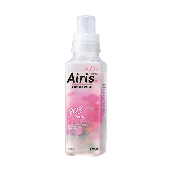 （まとめ） ライオン ソフランAiris パティオ 本体 480ml 1本 【×3セット】