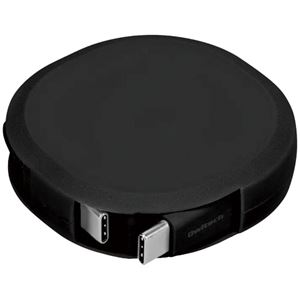 オウルテック Cto Cケーブル 片引き巻取り式 PD60W ブラック 90cm OWL-CBKRPCC90-BK 1個