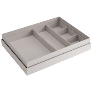 ナカバヤシリトレイ A4 ライトグレー RTY-A4LG 1個