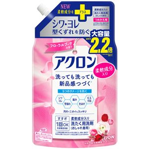 （まとめ） ライオン アクロンフローラルブーケの香り つめかえ用大 850mL 1パック 【×3セット】