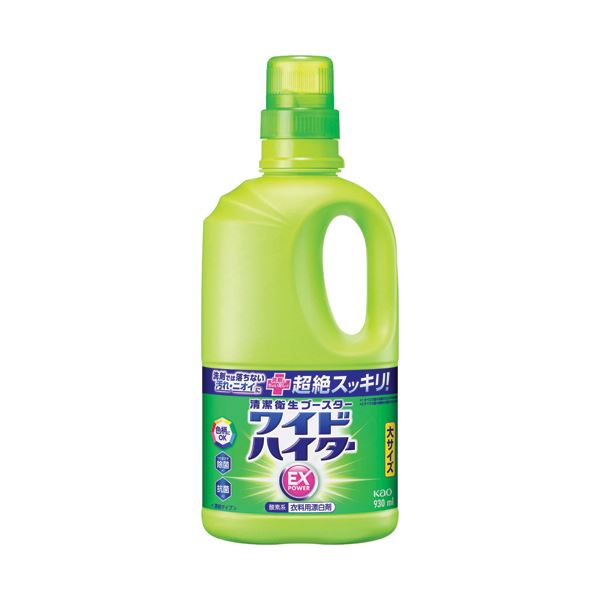 （まとめ） 花王ワイドハイターEXパワー 本体 930mL 1本 【×3セット】